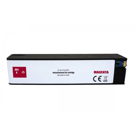 HP 991X  - renovovaná tisková kazeta magenta s novým čipem (M0J94AE)