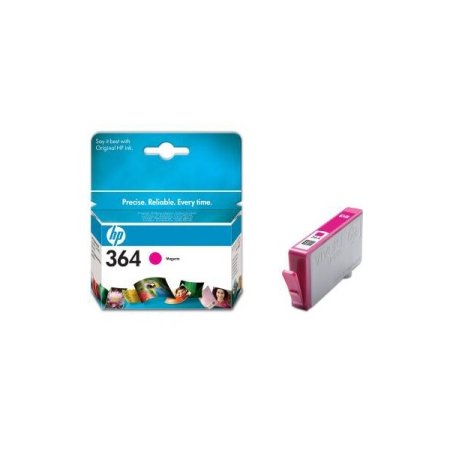 HP 364 - purpurová inkoustová kazeta, CB319EE originální