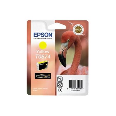 EPSON SP R1900 Yellow Ink Cartridge (T0874) originální