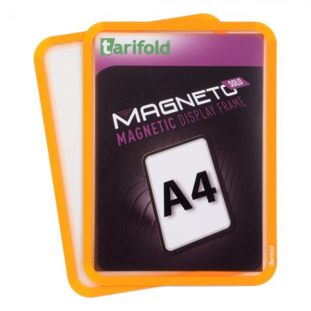 Magneto Solo - magnetický rámeček A4, oranžový - 2ks, obr. 1