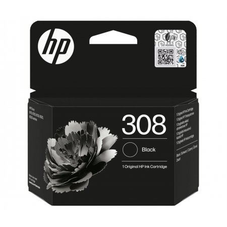 HP 308 ink. náplň černá, 7FP21UE originální (160str.)