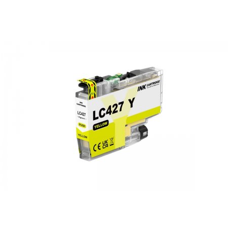 Brother LC-427 Y - kompatibilní inkoustová kazeta žlutá (1.500str.)