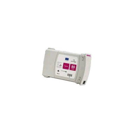 HP C4847A - kompatibilní cartridge s hp 80XL magenta