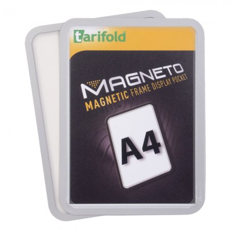 Magneto - magnetický rámeček A4, stříbrný - 2 ks, obr. 1