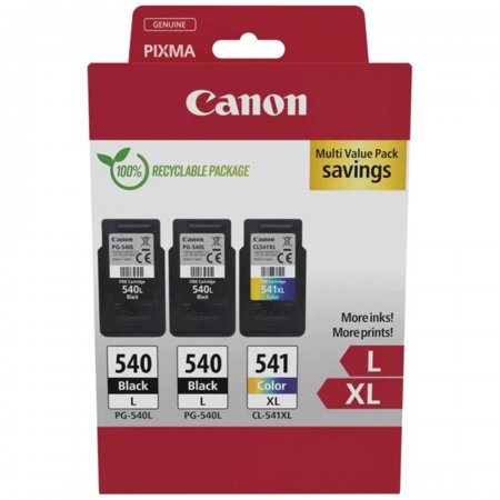 Canon PG-540L, /CL-541XL - originál sada 3 kazet