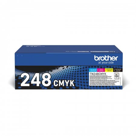 Brother TN-248VAL CMYK (1 000 str.) originál sada tonerů, obr. 1