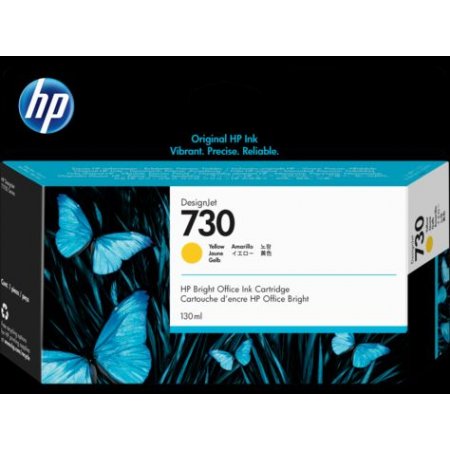 HP 730 130-ml Yellow Ink Cartridge  originální