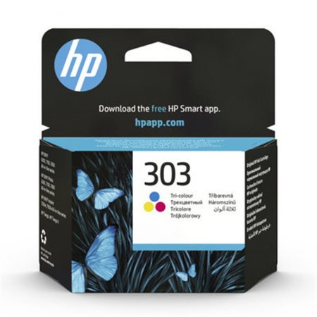 HP 303 tříbarevná inkoustová náplň,T6N01AE originální