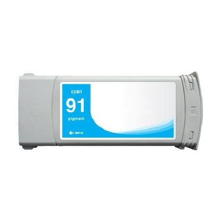 HP C9467A - renovovaná modrá cartridge hp 91