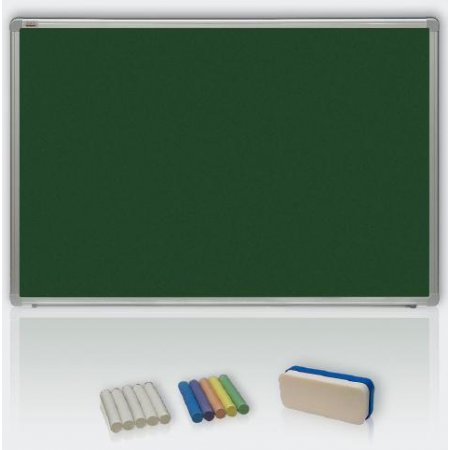 Magneticko-keramická tabule 90x60 - křída, ALU23