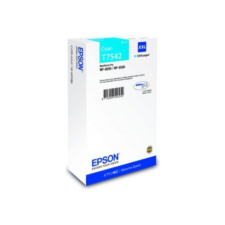 WF-8x90 Series Ink Cartridge XXL Cyan originální