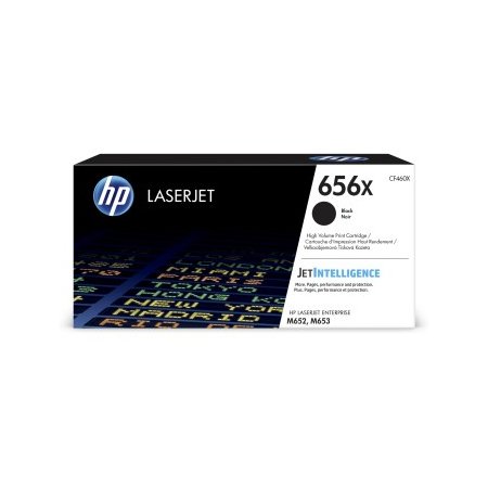 HP 656X High Yield černá LaserJet Cartridge,CF460X originální