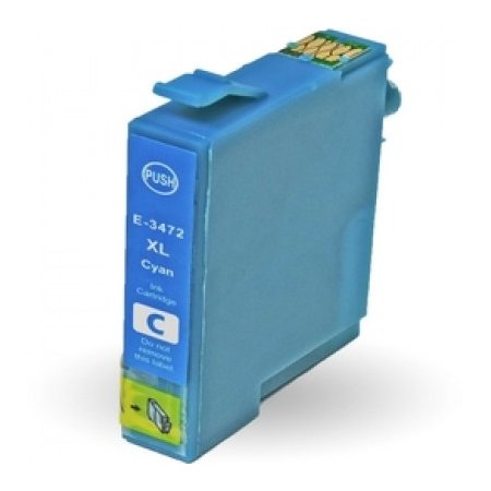 Epson T3472 - kompatibilní inkoustová kazeta 34XL modrá