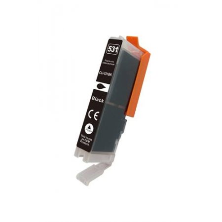 Canon CLI-531XL BK - kompatibilní černá kazeta s novým čipem, XL kapacita