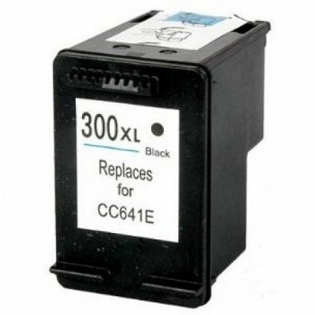 HP CC641E - renovovaná cartridge hp 300XL černá