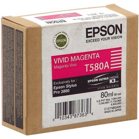 Epson T580A00 Vivid Magenta (80 ml) originální