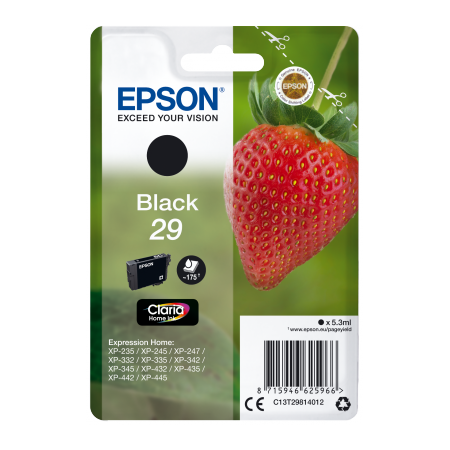 Epson Singlepack Black 29 Claria Home Ink originální