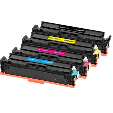 Canon 067 H - kompatibilní sada tonerů s novými čipy