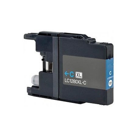 Brother LC1280XLC - kompatibilní cartridge modrá