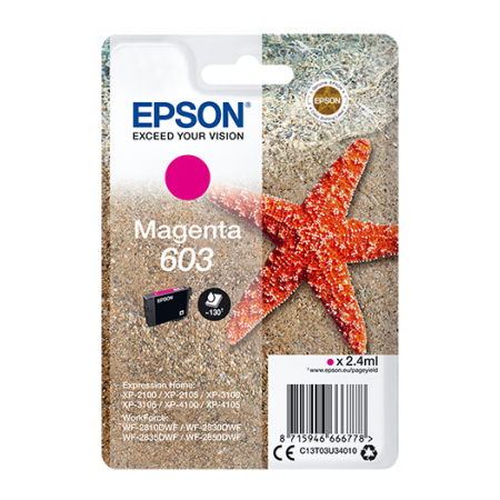 Epson singlepack, Magenta 603 originální