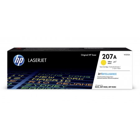 HP 207A Žlutý toner, W2212A originální, obr. 1