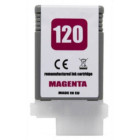 Canon PFI-120 Magenta - renovovaná červená inkoustová kazeta