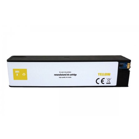 HP 991X  - renovovaná tisková kazeta žlutá s novým čipem (M0J98AE)