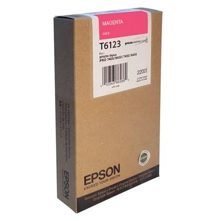 Epson T612  220ml Magenta originální