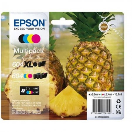 EPSON Multipack 4-colours 604XL Black/Standard CMY originální 