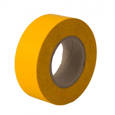 podlahová označovací páska Expertape, 50 mm x 48 m, PVC 350 µm, žlutá