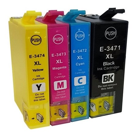 Epson T3476 - kompatibilní sada všech barev 34XL