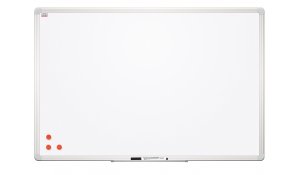 Bílá magnetická tabule Premium 180x120cm, prémiový Alu rám a konstrukce desky