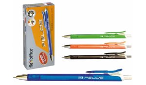 Kuličkové pero plastové FO-GELB 06, mix barev