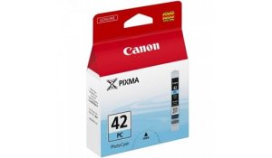 Canon CLI-42 PC, foto azurová originální