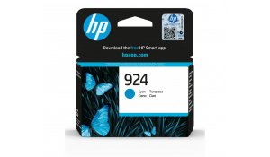 HP 924 ink. náplň azurová, 4K0U3NE originál