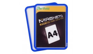 Magneto - magnetický rámeček A4, modrý - 2 ks