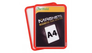 Magneto - magnetický rámeček A4, červený - 2 ks