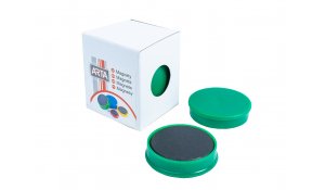 Magnety ARTA průměr 40mm, zelené (4ks v balení)