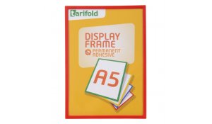Display Frame samolepící rámečky A5 červené, 10ks