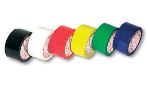 Lepící páska barevná, 50mm x 66m