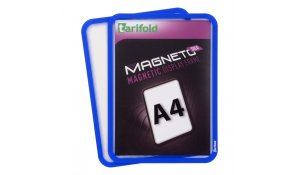 Magneto Solo - magnetický rámeček A4, modrý - 2ks