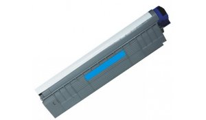 OKI 44643003 - renovovaná modrá tisková kazeta C801, C821, na 7.300stran 