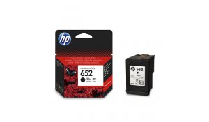 HP 652 černá ink kazeta, F6V25AE originální, 6ml