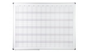 Roční plánovací tabule 120x90cm s CZ potiskem