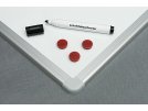 Bílá magnetická tabule Premium 240x120cm, prémiový Alu rám a konstrukce desky , obr. 3