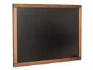 Černá tabule na křídy v dřevěném rámu 47x79 cm, obr. 3