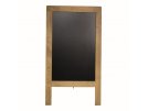 Nabídková stojanová rustikální tabule SANDWICH 135 x 72 cm, přírodní barva, obr. 2